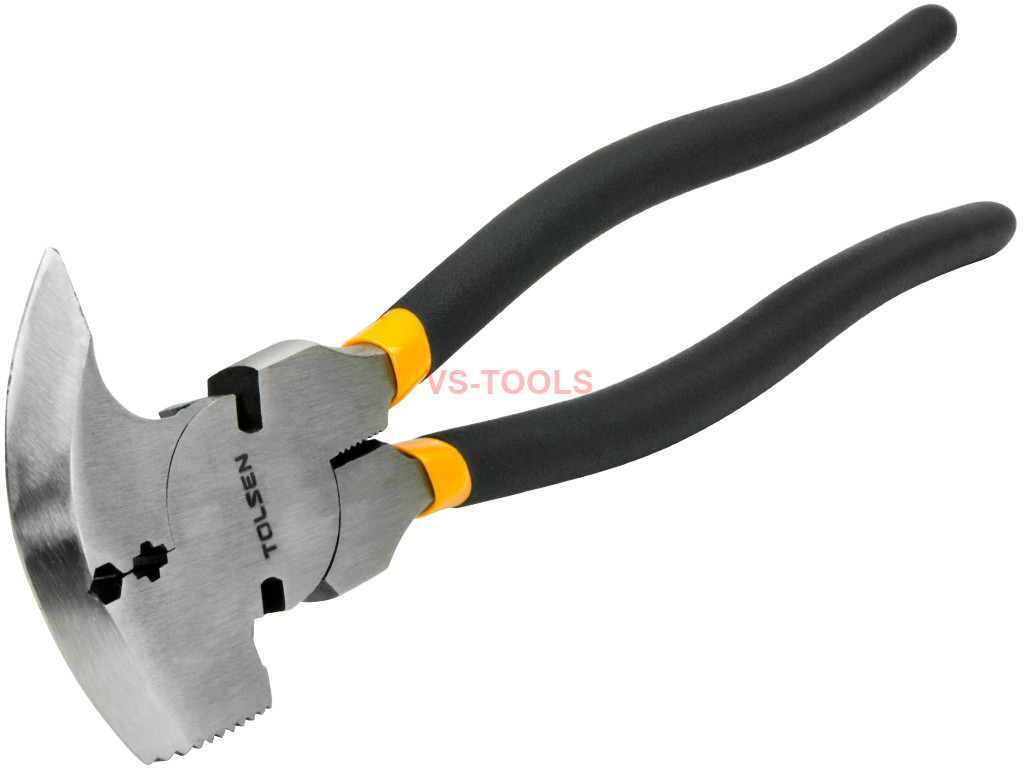 HeavyDuty Fencing Pliers Fence Wire Cutter Twisting Tensioning